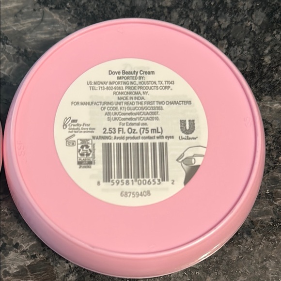 DOVE 2 pack Dove Body Love Beauty Cream - Pink - Picture 6 of 6